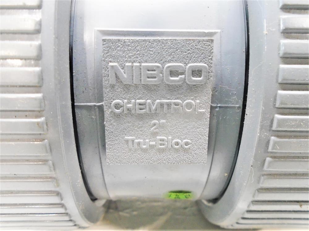 Chemtrol Nibco 2" CPVC EPDM Ball Valve, SOC/THD, Model D, FIG# U5 1TB-E